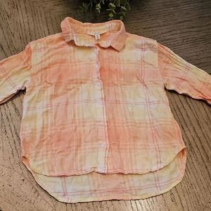 Plaid Kids Shirt Size 4-5 XS Bixby Nomad